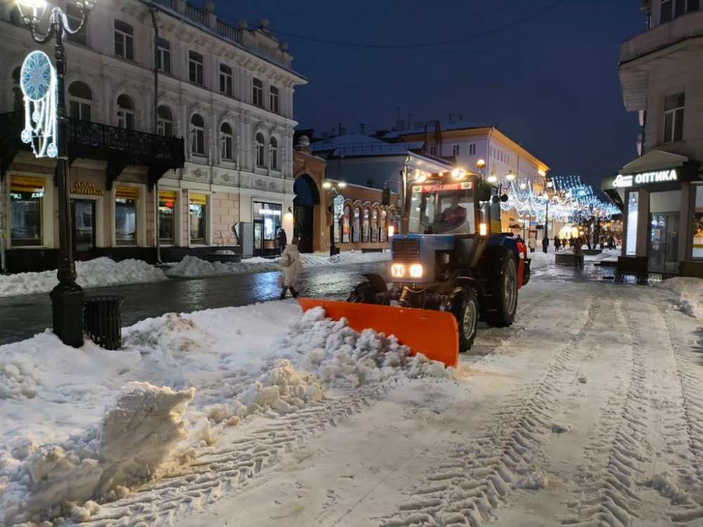 Почти 5 тысяч рабочих задействованы в Нижнем Новгороде в уборке снега