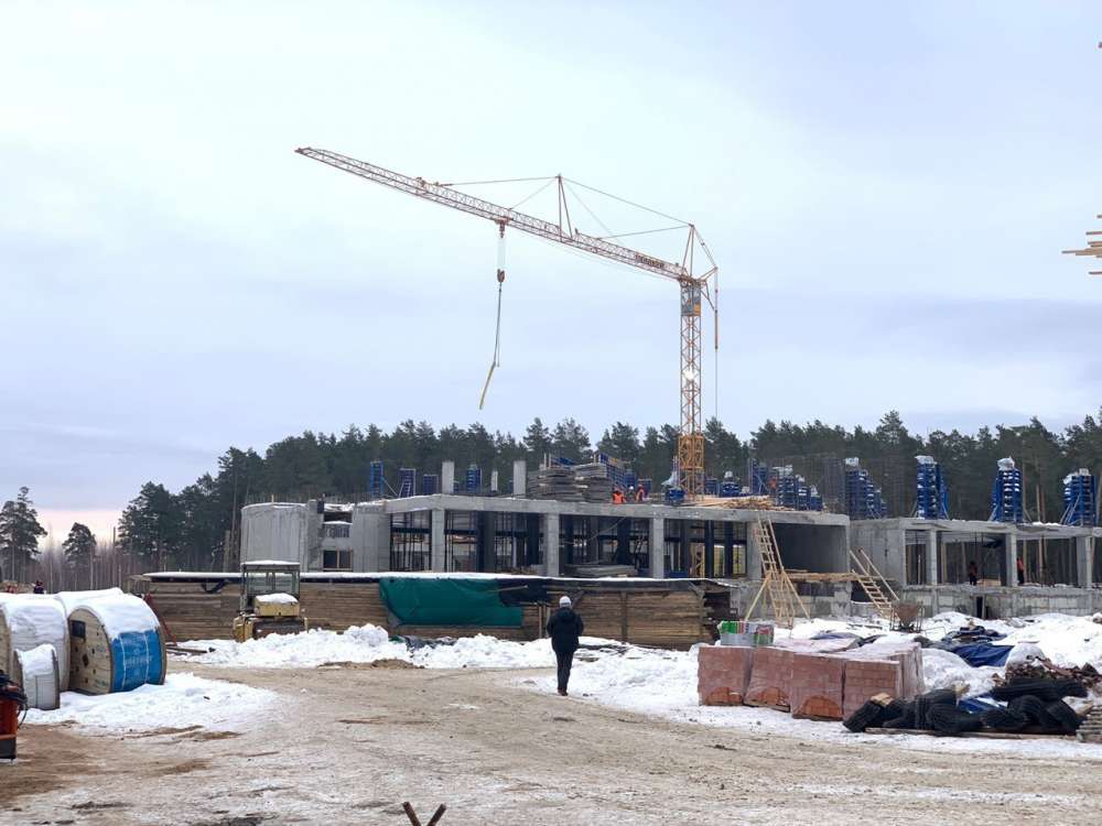 Две строящиеся по концессии школы в Выксунском районе планируется открыть в 2023 году