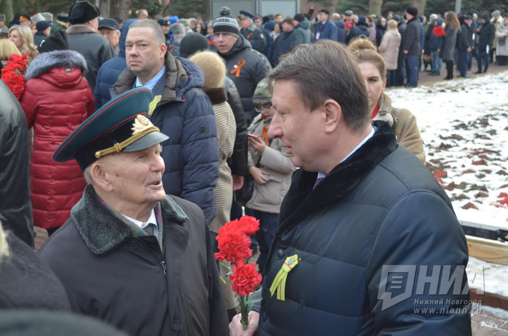 Олег Лавричев - в Волгограде на праздновании 80-летия Победы в Сталинградской битве 