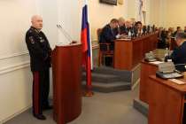 Руководитель ГУ МВД России по Нижегородской области на заседании Заксобрания подвел итоги работы полиции в 2022 году