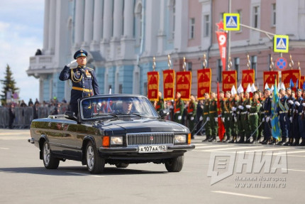 Парад Победы прошел в Нижнем Новгороде в честь 78-й годовщины Победы в Великой Отечественной войне