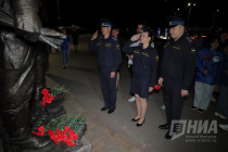 Акция Свеча памяти в нижегородском Парке Победы