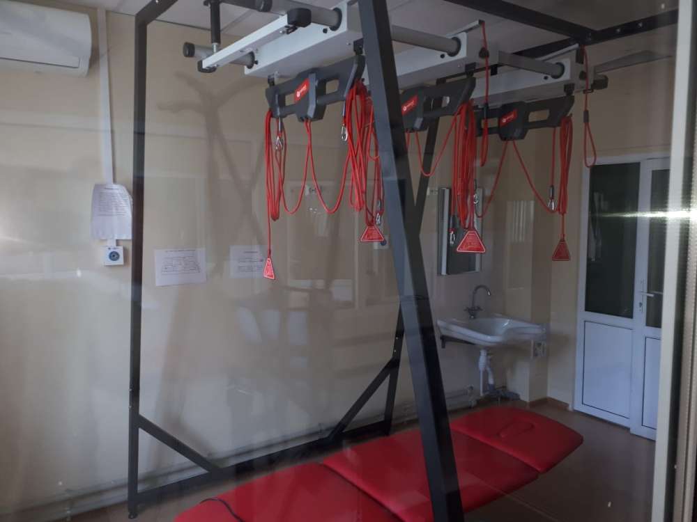 Новое отделение реабилитации Борской ЦРБ до конца лета получит 109 единиц нового оборудования