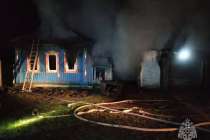 Двое мужчин погибли при пожаре в Княгинино