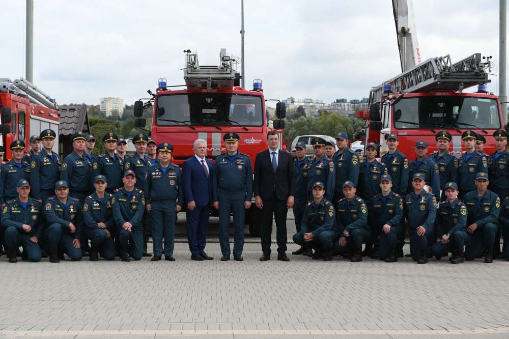 Нижегородские пожарные получили новую спецтехнику