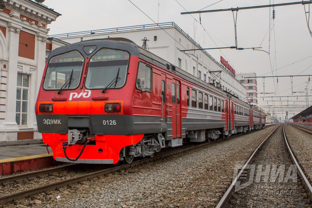 Количество рейсов электрички Нижний Новгород - Бор увеличат со 2 по 15 октября