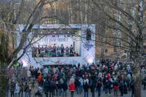 Межнациональный фестиваль Россия объединяет состоялся в парке Пушкина в День народного единства