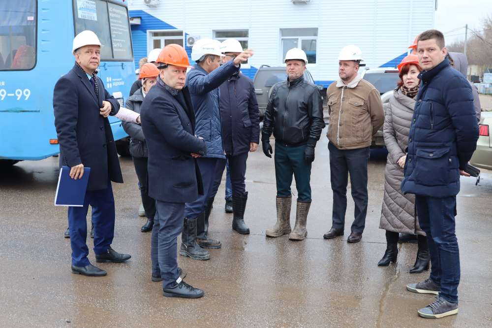 Депутаты проверили ход реконструкции Нижегородской станции аэрации