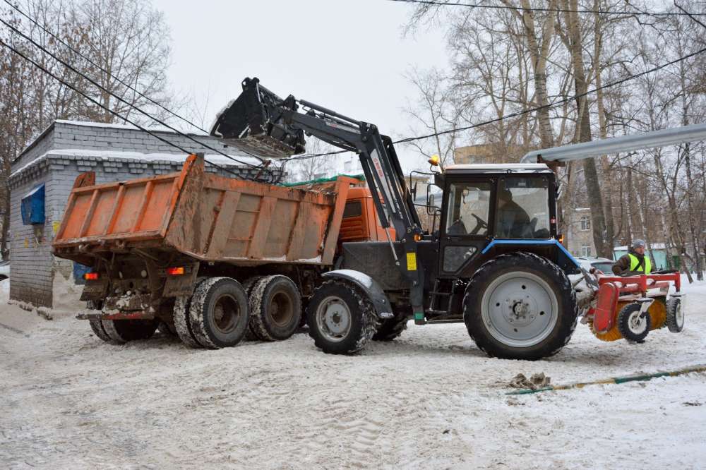 Более 200 тысяч кубометров снега вывезли с улиц Нижнего Новгорода в праздники