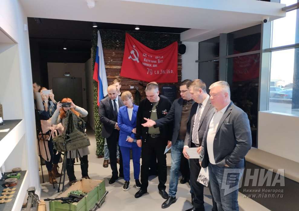 Музей СВО открылся в Канавинском районе Нижнего Новгорода