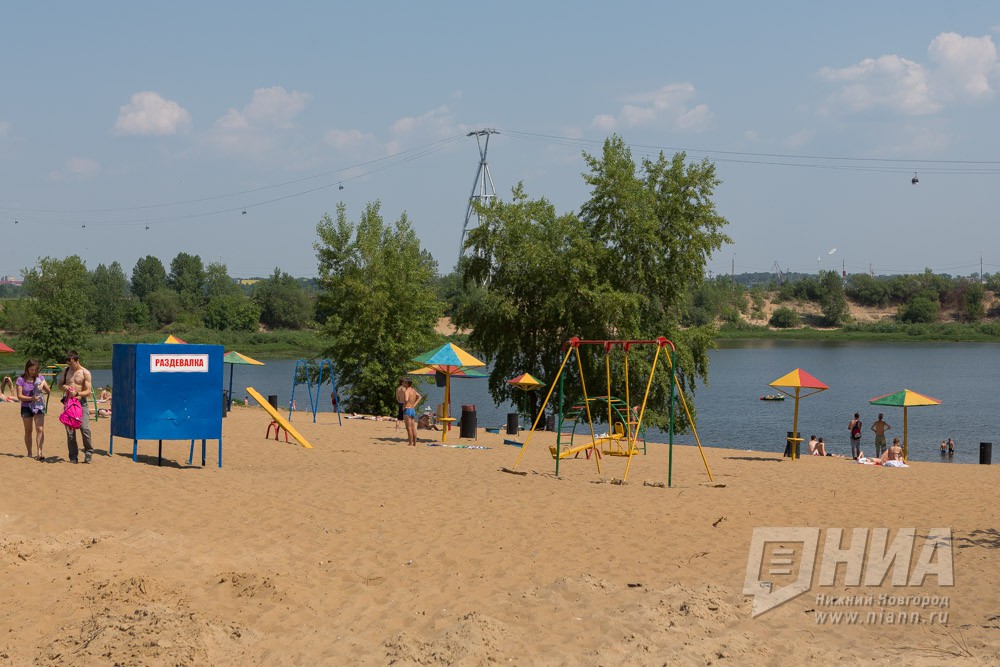 Пляжи Нижнего Новгорода готовы к летнему сезону