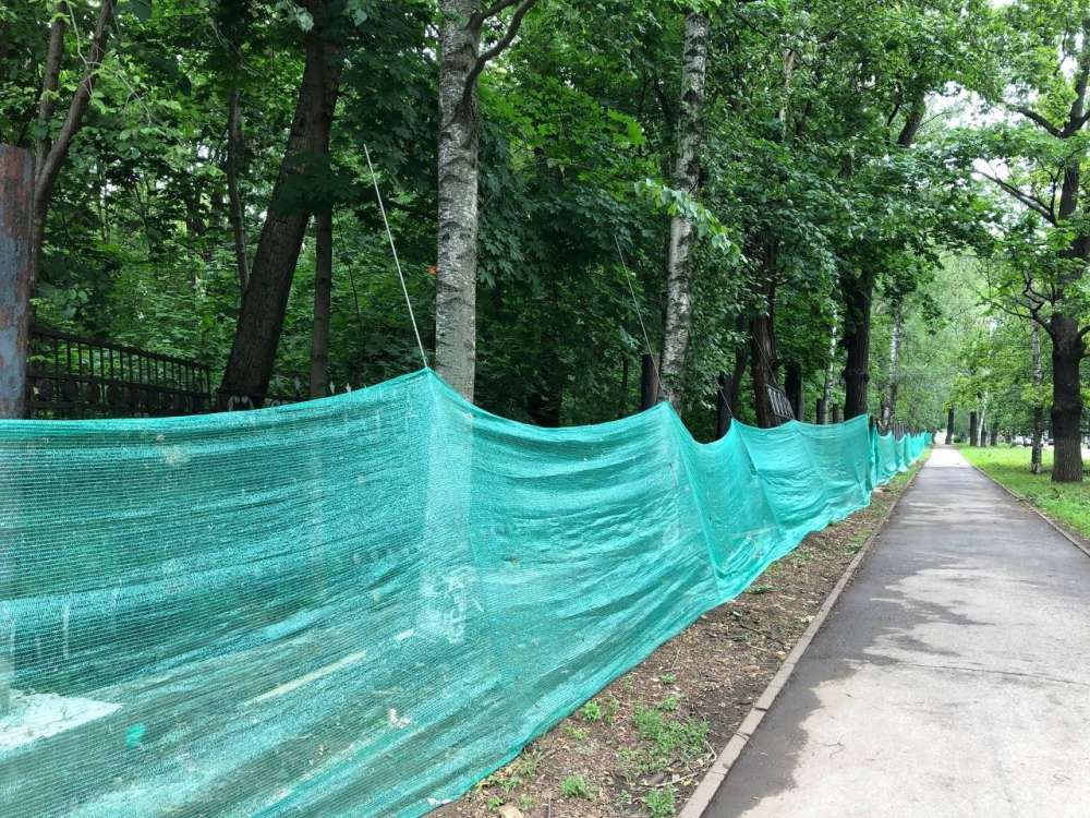 Ремонт ограждения начался в парке "Дубки" в Нижнем Новгороде 