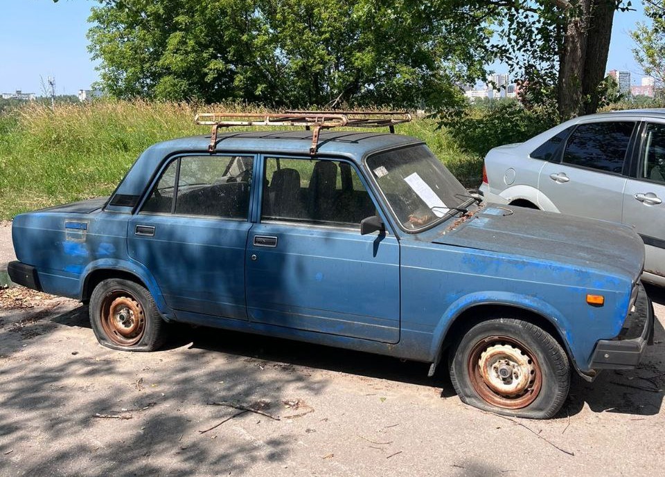 Более 90 брошенных машин обнаружено в этом году в Нижегородском районе