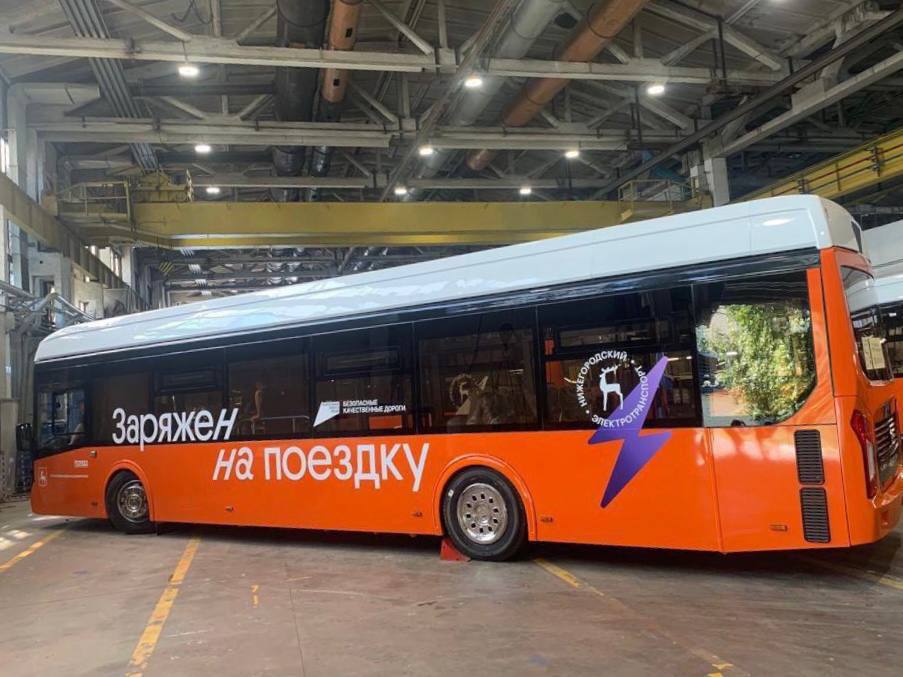 Два электробуса планируется запустить в Новинки в Нижнем Новгороде 