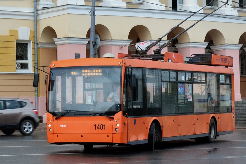 Движение троллейбусов №25 приостановят в Нижнем Новгороде до 6 августа 