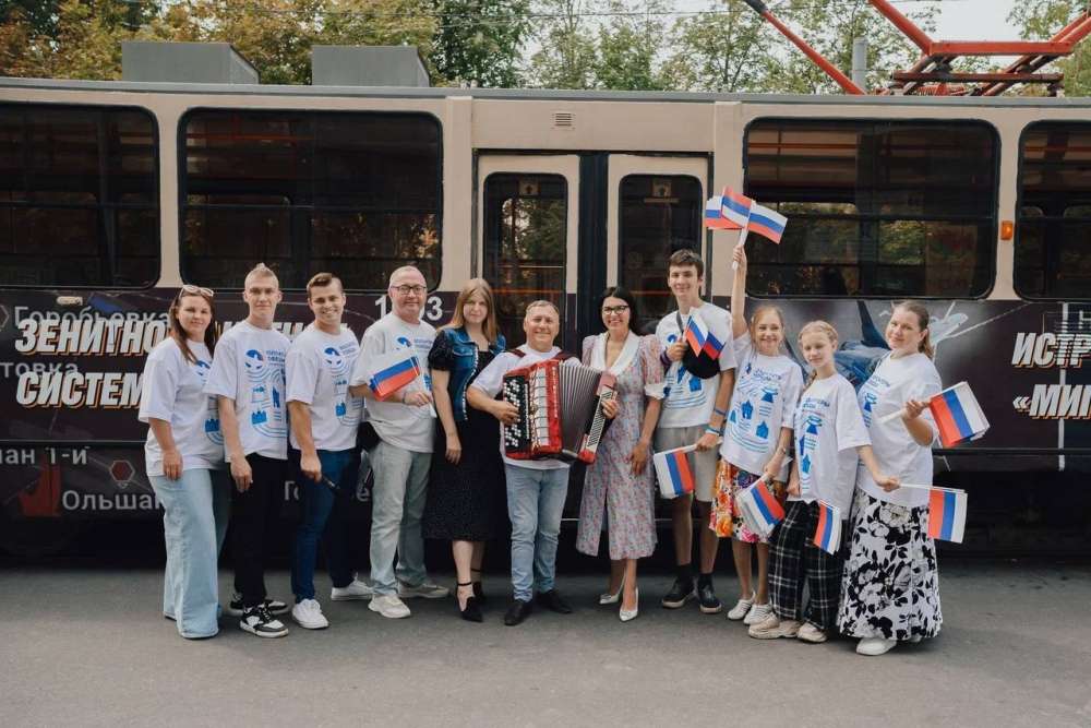 Трамвай, посвященный СВО, запустили в Нижнем Новгороде