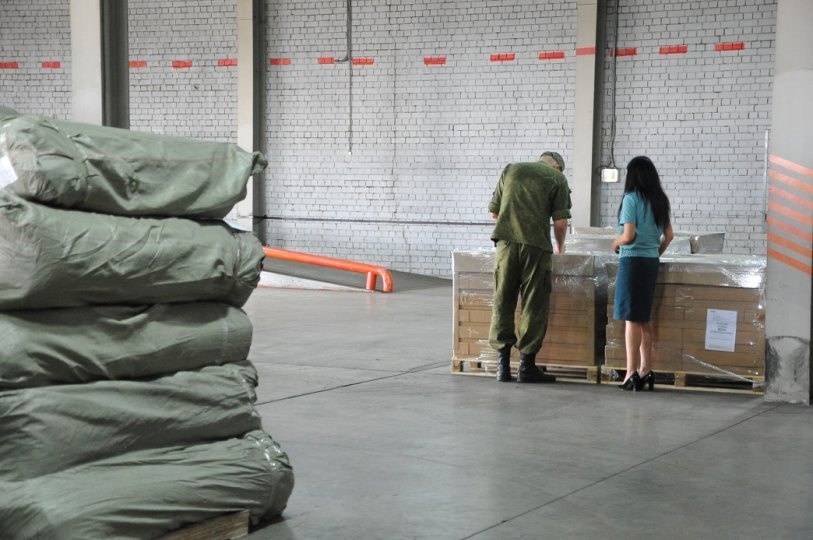 Нижегородские таможенники отправили конфискованные крепежные системы в зону СВО
