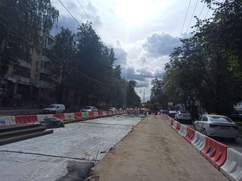 Ремонт трамвайных путей от улицы Белинского до площади Лядова начнётся 1 августа