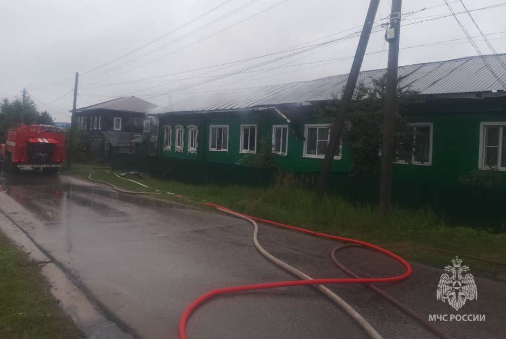 Пять человек эвакуировали из горящего дома в Кулебаках