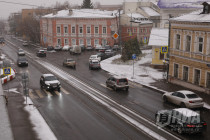 Первый снегопад в Нижнем Новгороде 1 ноября