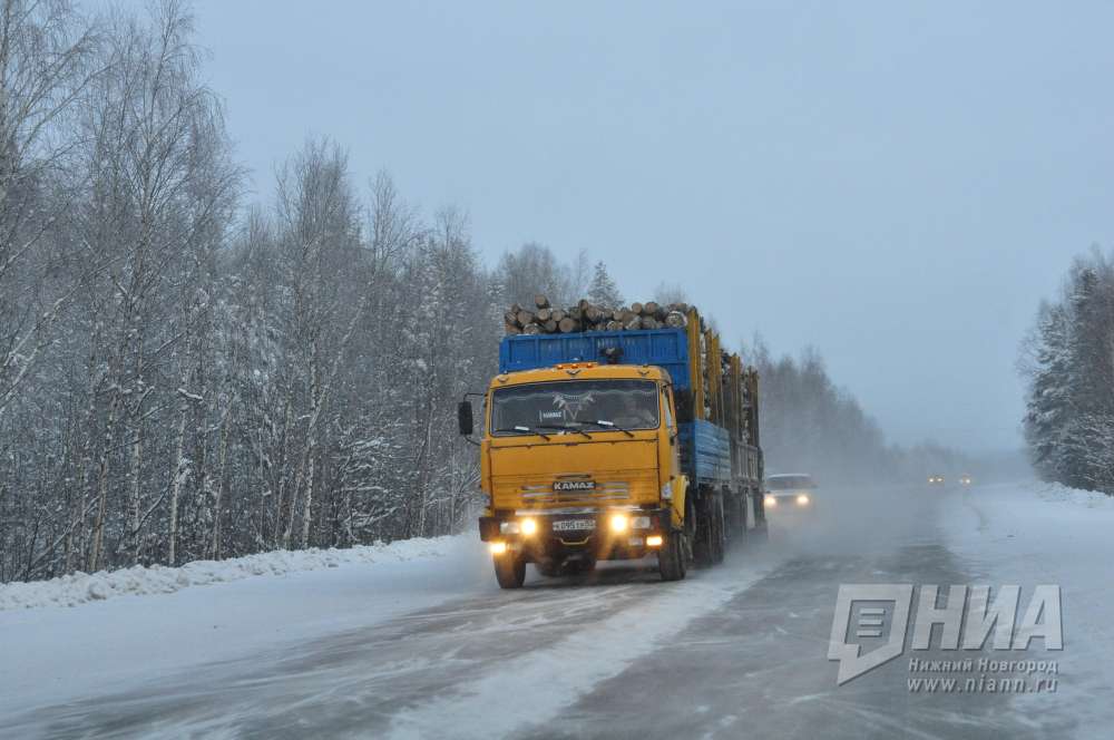 Ограничения движения ввели на трассах в Нижегородской области