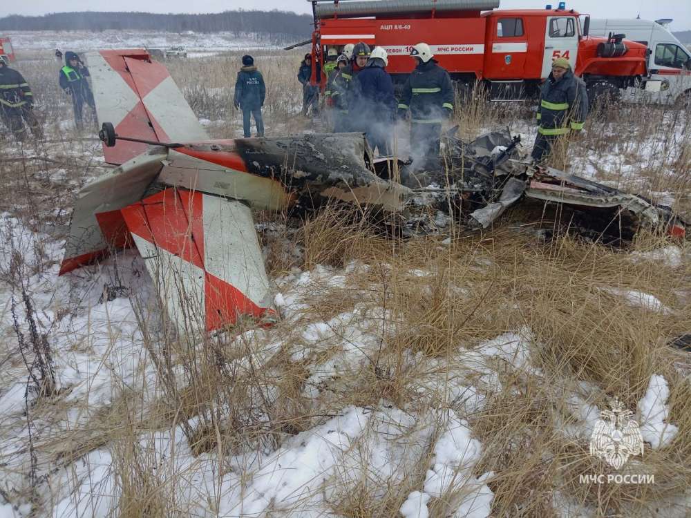 Два человека погибли при крушении самолета под Нижним Новгородом