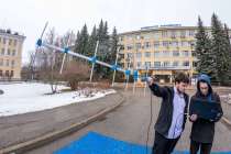 Студенты ННГУ приняли снимок вуза со спутника во время сеанса связи