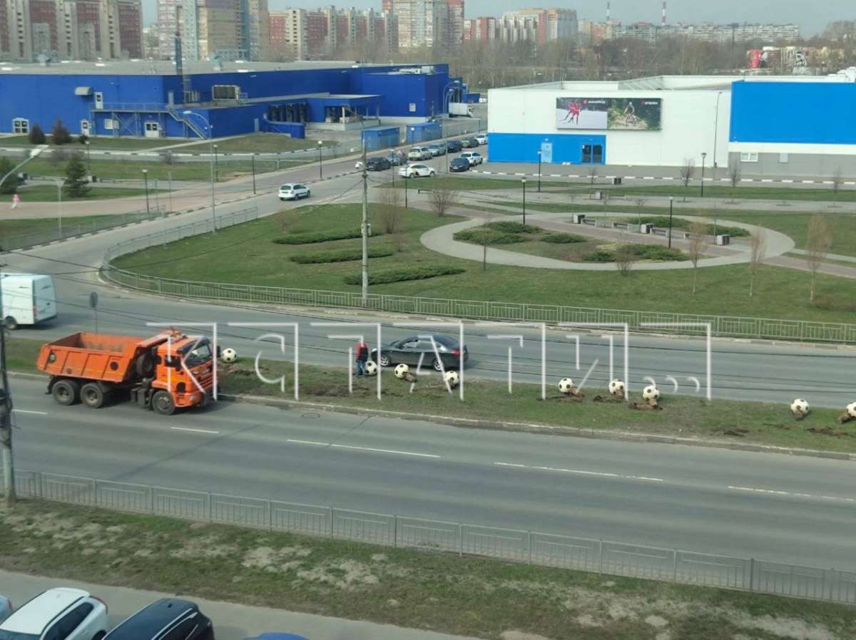 Декоративное наследие ЧМ-2018 по футболу в Нижнем Новгороде демонтируют