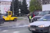 Выяснилось, почему дорогу на Гагарина ремонтировали в час пик 28 апреля