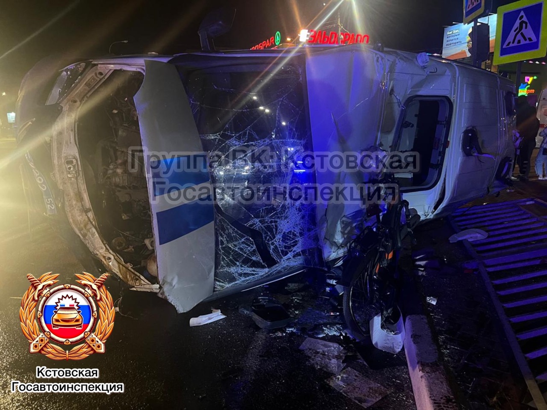 Два ДТП с участием машин ГАИ и скорой помощи произошли в Кстове