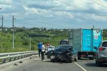 ДТП около Анкудиновки спровоцировало огромную пробку