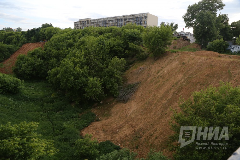 Пешеходный мост через Почаинский овраг возведут к ноябрю