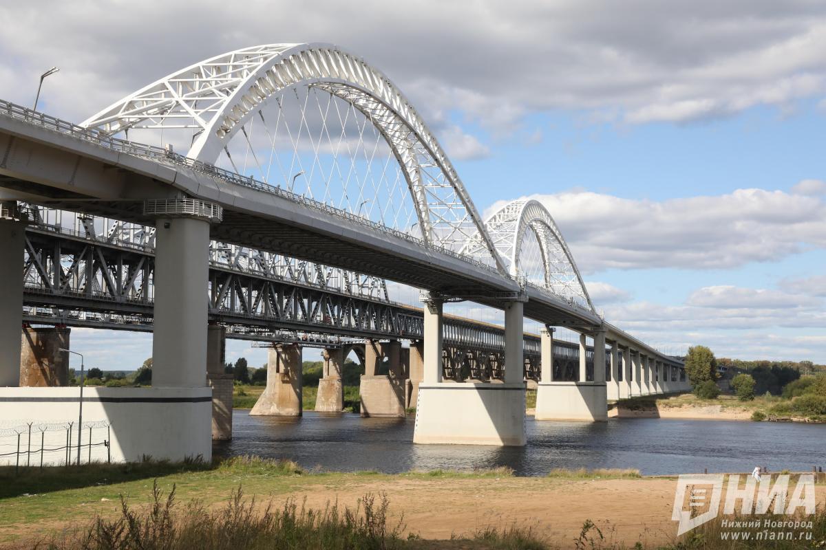Реверсивное движение введут на Борском мосту по воскресеньям