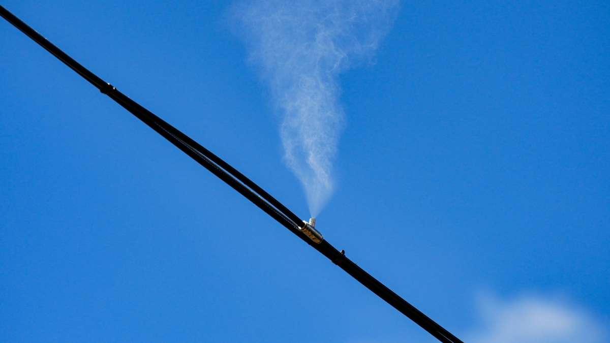 Мокрый барьер установили на Нижегородской станции аэрации