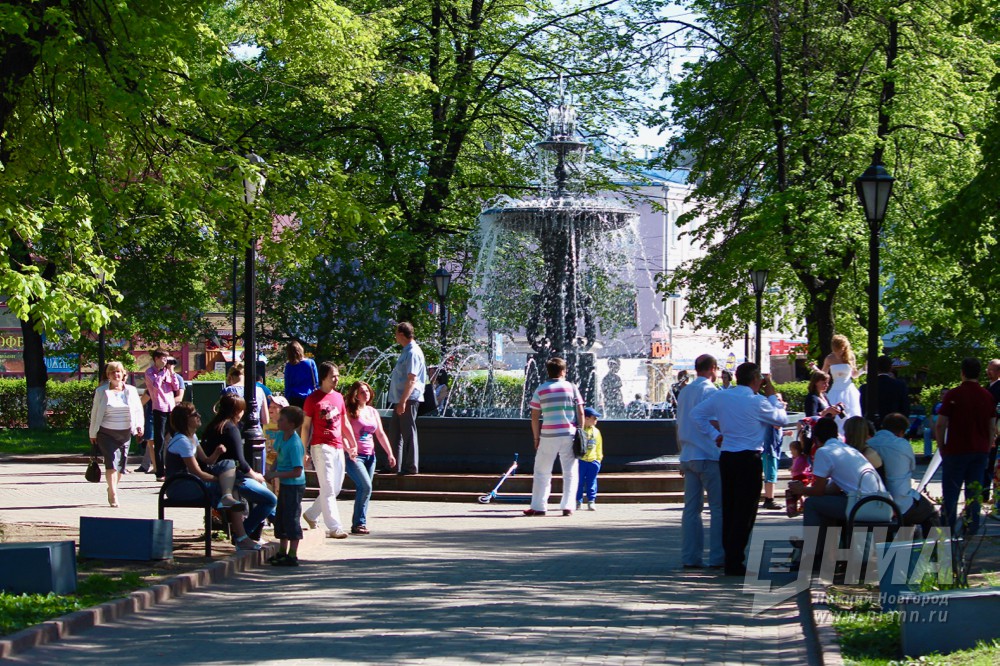 Выяснилось, отключат ли нижегородские фонтанты в День ВДВ