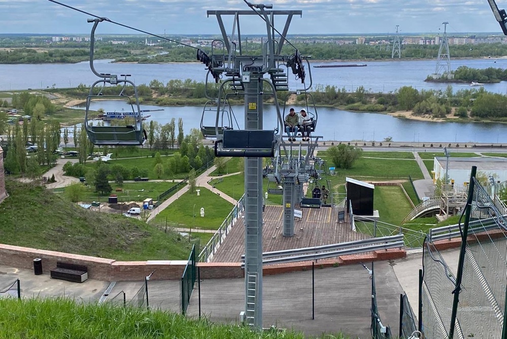 Подъемник на площади Сенной в Нижнем Новгороде закрыли на техобслуживание