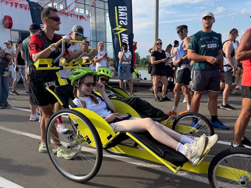 Дети и подростки с ОВЗ приняли участие в IRONSTAR в Нижнем Новгороде