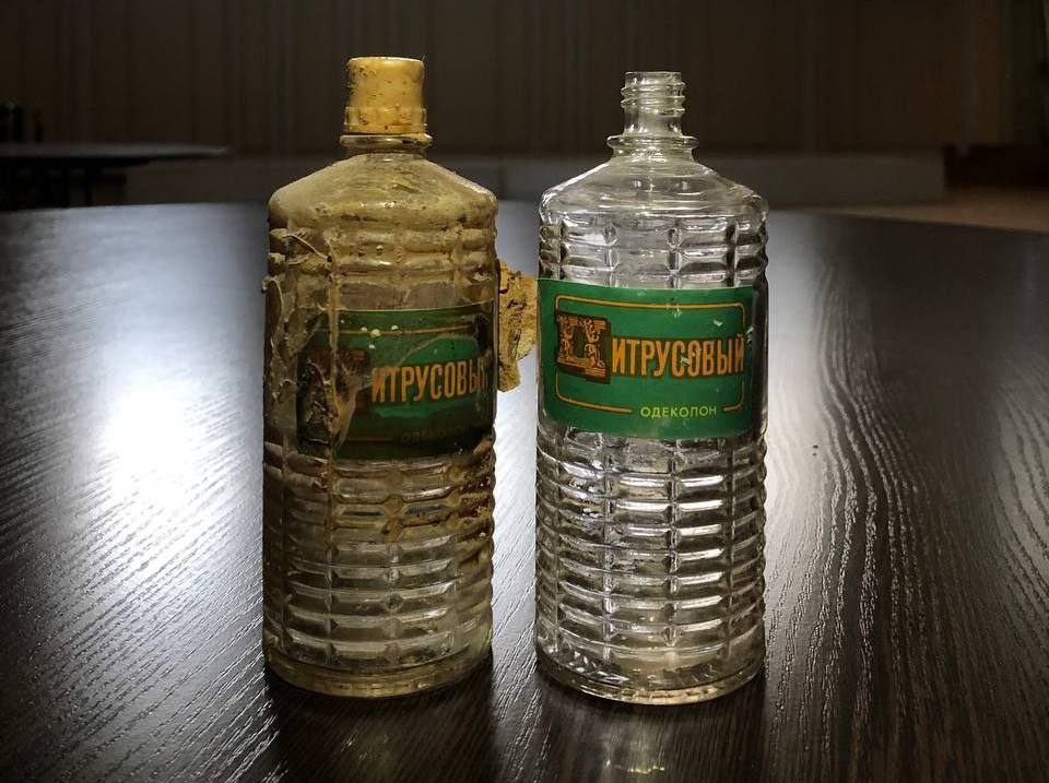 Советский одеколон обнаружили под полом Нижегородской ярмарки