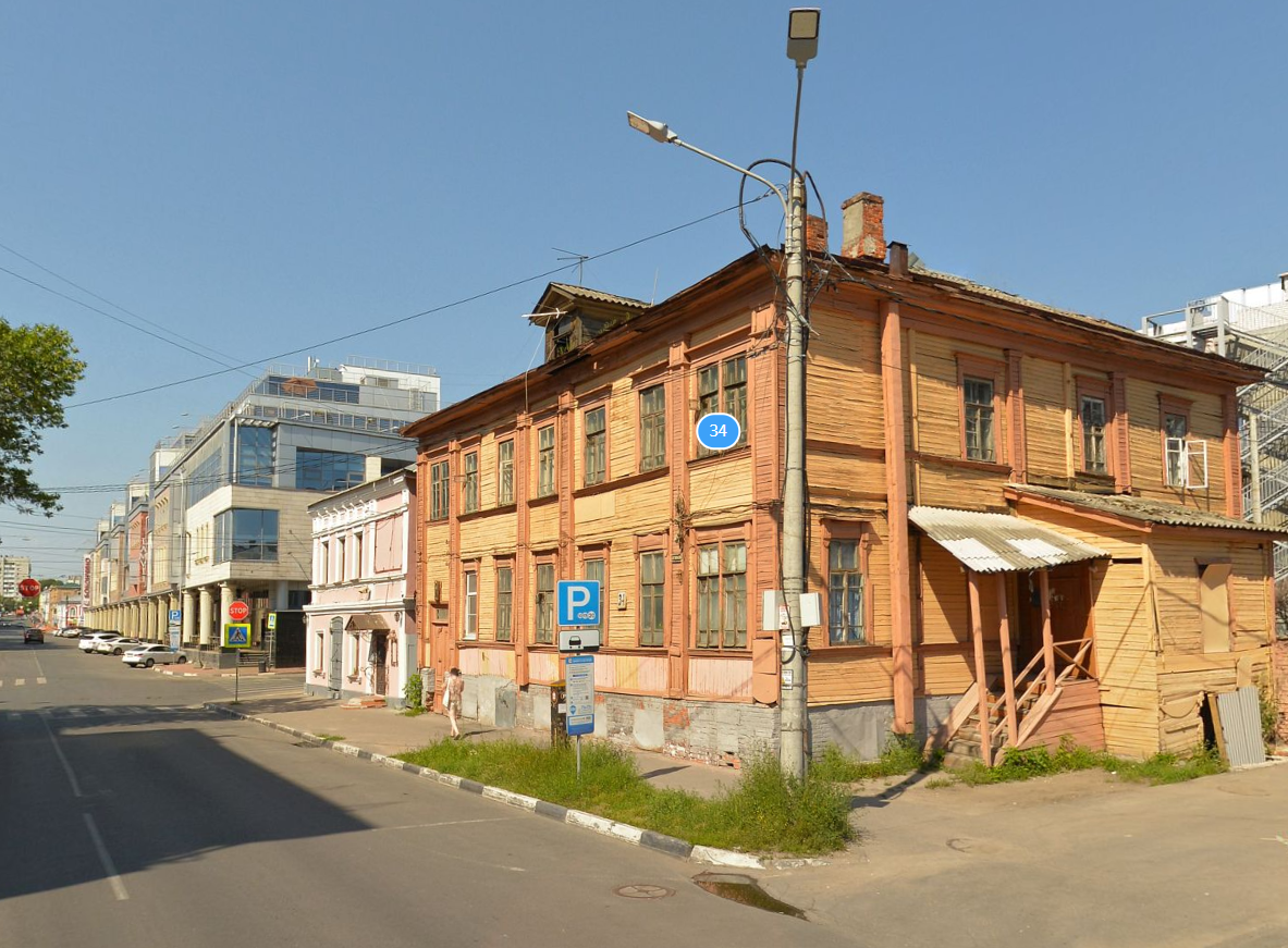 Аварийный дом 1917 года постройки снесут в центре Нижнего Новгорода