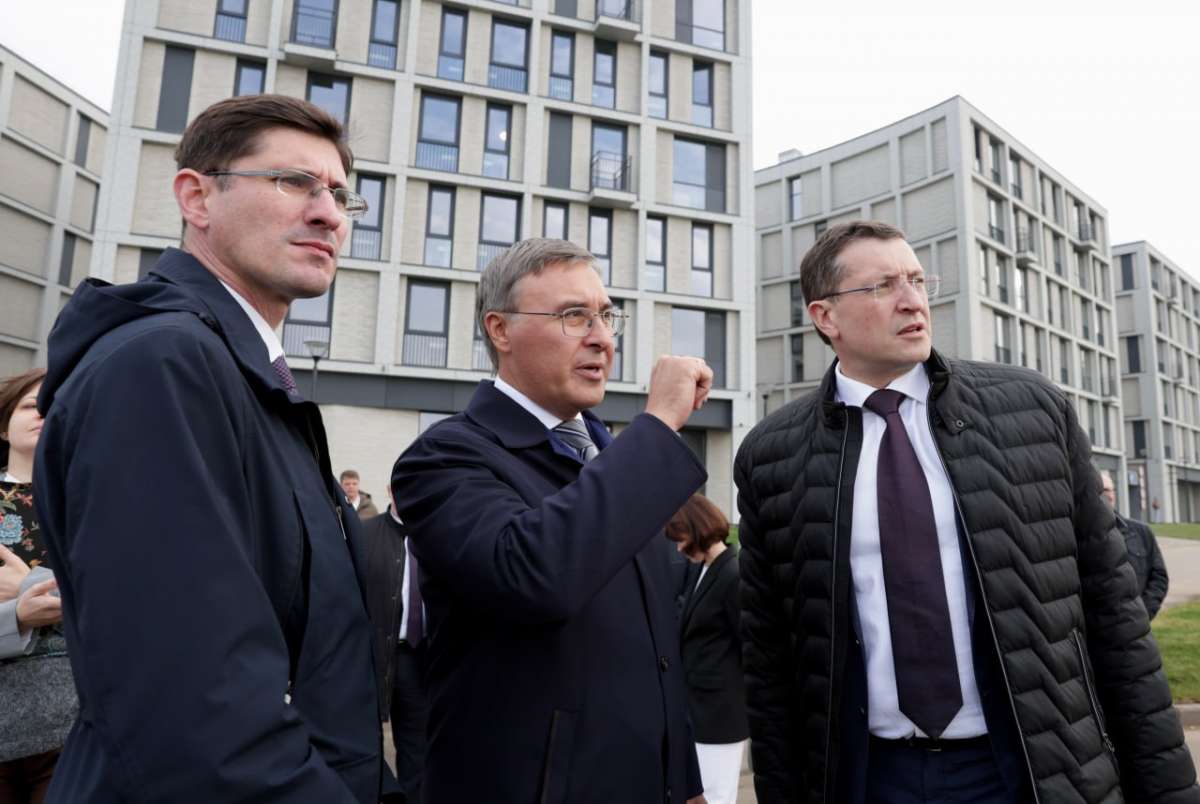 Глеб Никитин показал главе Миннауки РФ нижегородский ИТ-кампус