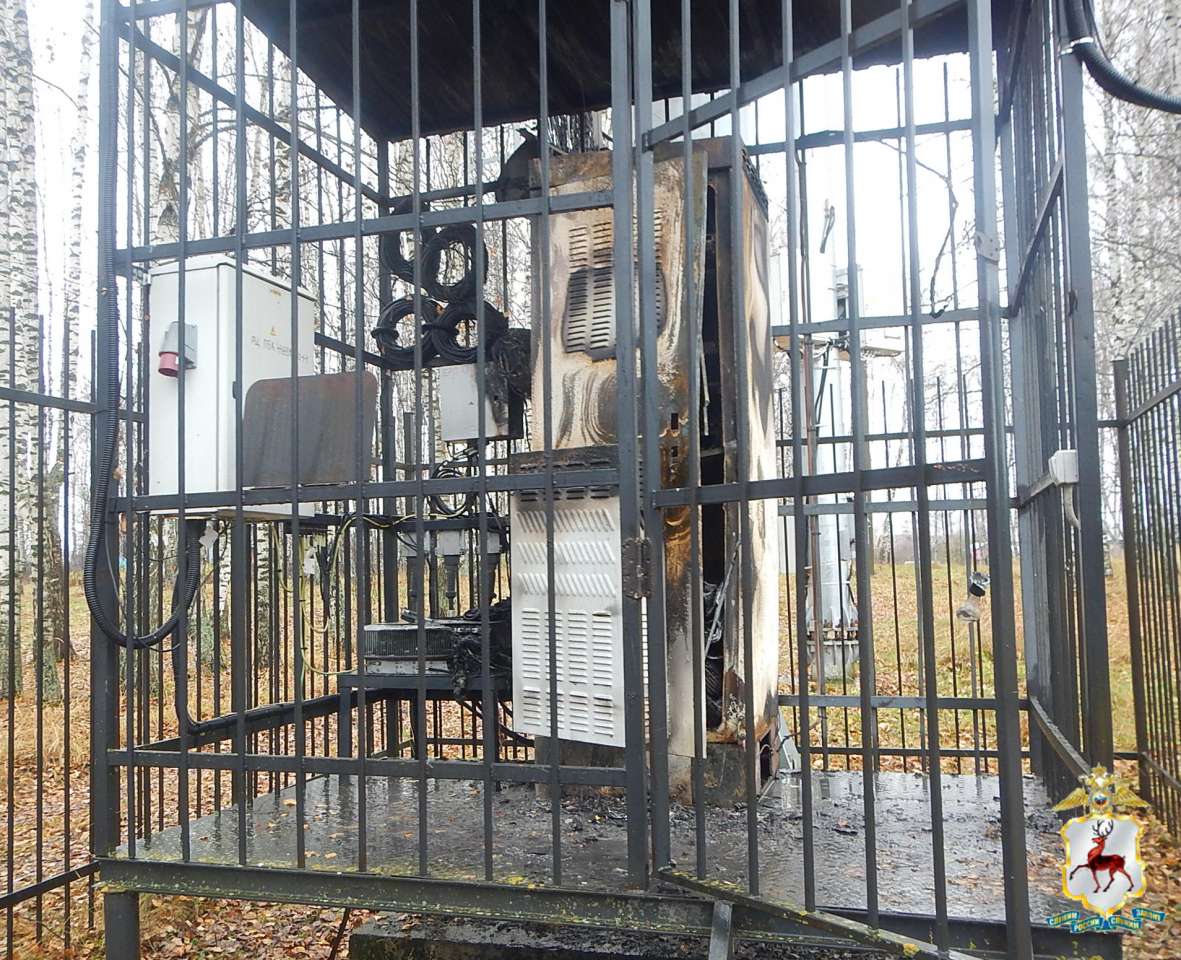 Дело о теракте завели на двух нижегородцев за поджог вышки сотовой связи