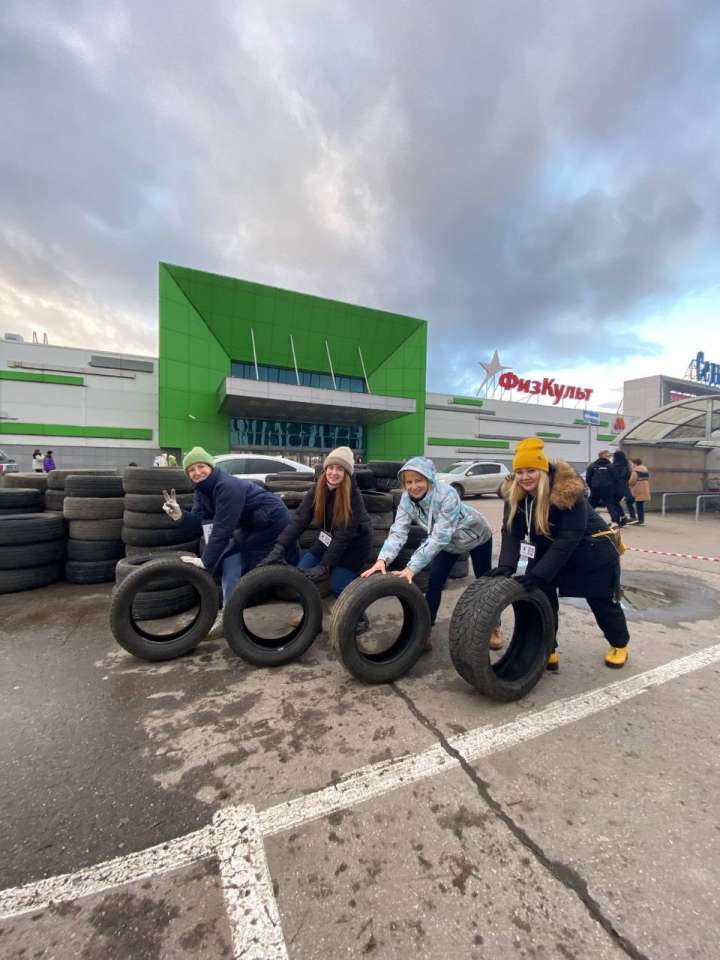За сдачу старых шин в Нижнем Новгороде будут дарить сладости