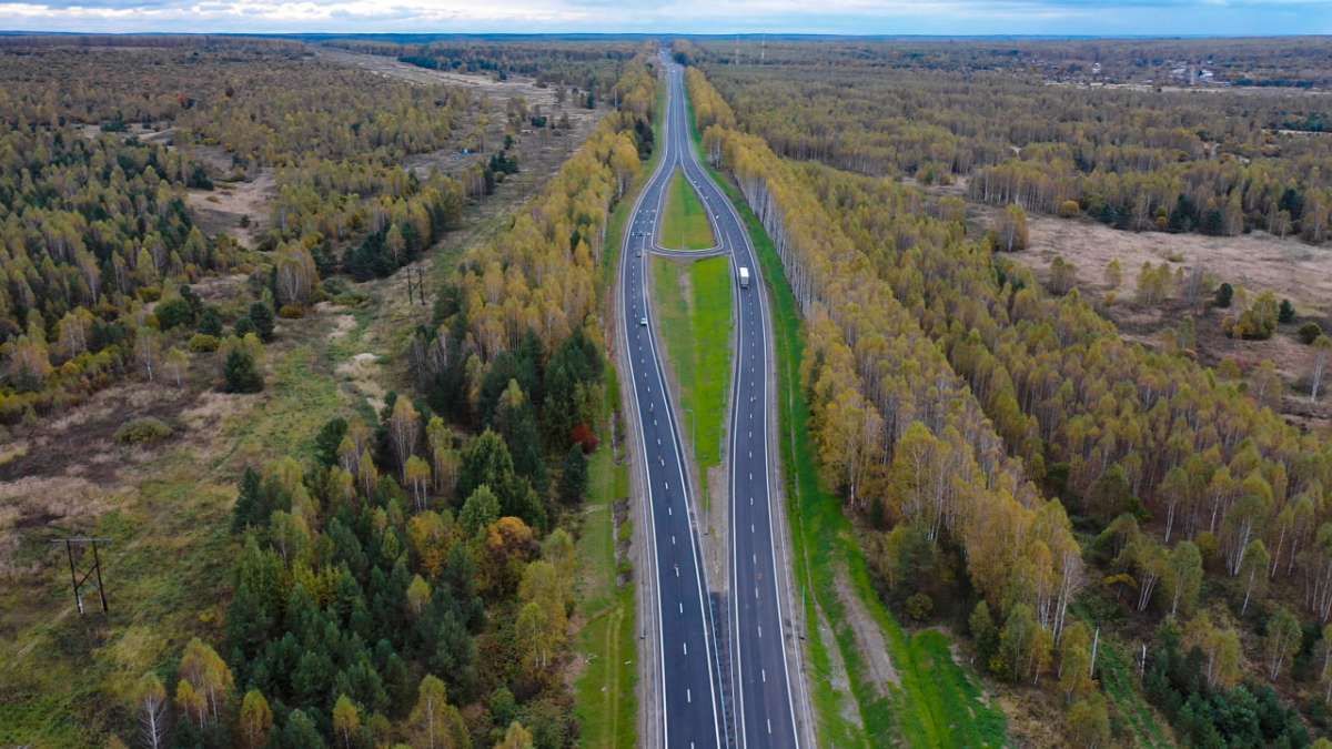 Подрядчик завершил капремонт 23 км трассы Р-158 под Нижним Новгородом