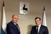 Глеб Никитин обсудил совместные проекты с губернатором Оренбургской области