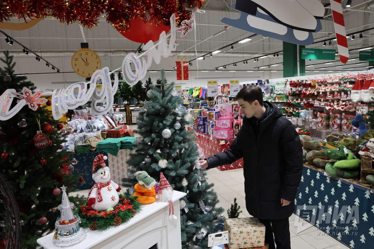 Искусственные ёлки в Нижегородской области за год подорожали на 14%