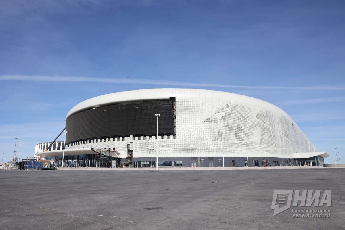 Открытие Ледового дворца на Стрелке перенесли на 2026 год