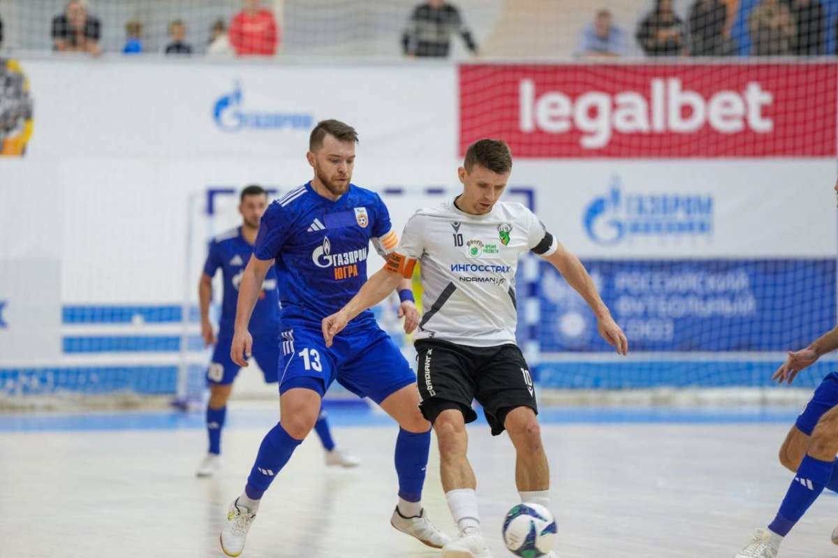 Футзалисты Торпедо уступили в первом матче четвертьфинала Кубка России