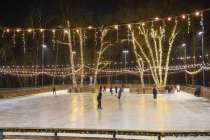 В нижегородском парке имени 1 Мая заработал каток