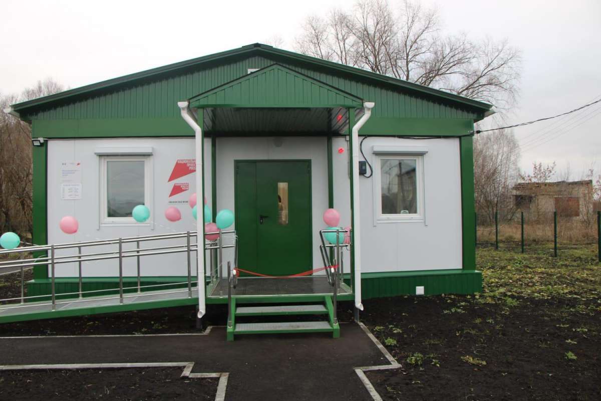 Новый модульный фельдшерско-акушерский пункт открылся в селе Озёрки Пильнинского округа