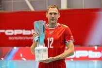 Блокирующий Горького Михаил Щербаков стал лучшим игроком ноября